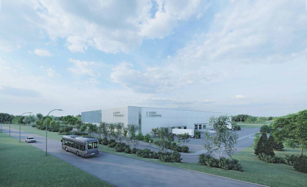 Eurovaistinė logistikos centras (Zigmantiškių g. 2) - Warehouse / Distribution center - visualization