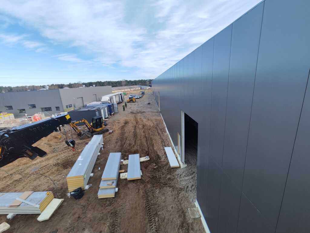 B10 HUB (Baldininkų g. 10) - Warehouse / Distribution center - construction photos