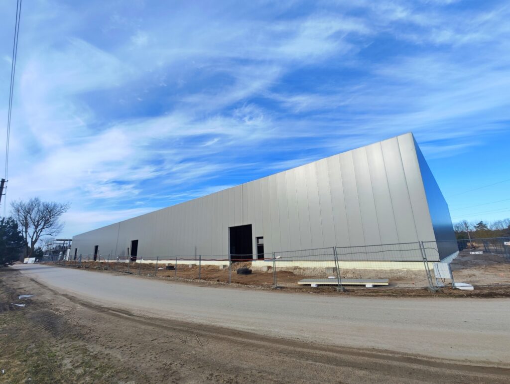 B10 HUB (Baldininkų g. 10) - Warehouse / Distribution center - construction photos