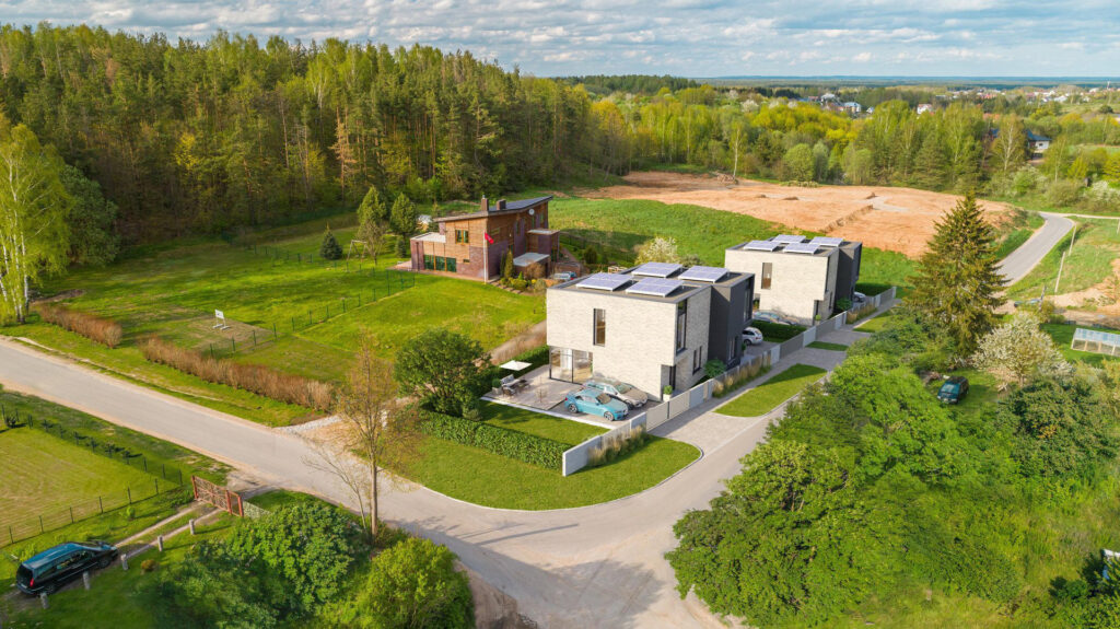 Barsukynės namai (Barsukynės g. 28, 28A) - Rindu mājas - vizualizācija