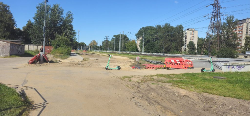 Mobilitātes punkts "Dauderi" (Zāģeru iela) - Other commute - construction photos
