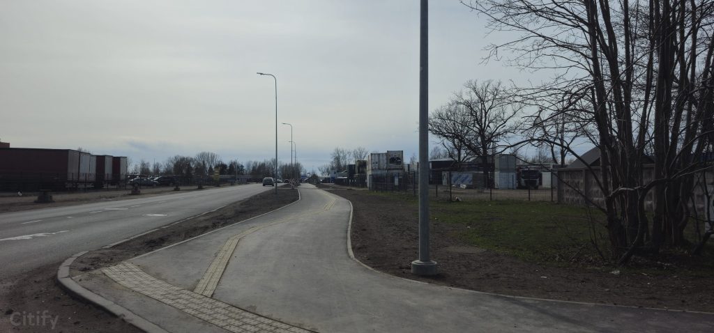 Mobilitātes punkts "Gaisma" (Krustpils iela) - Citi maršruti - būvdarbu attēli