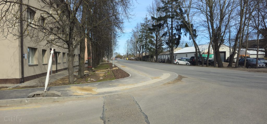 Mobilitātes punkts "Gaisma" (Krustpils iela) - Citi maršruti - būvdarbu attēli