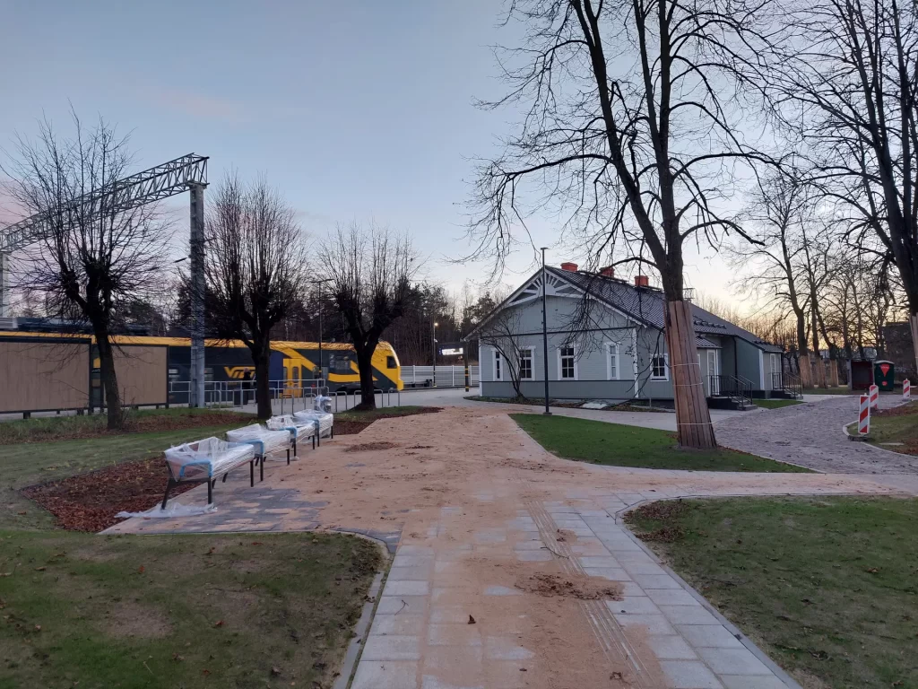 Mobilitātes punkts "Mangaļi" (Vitrupes iela) - Other commute - construction photos