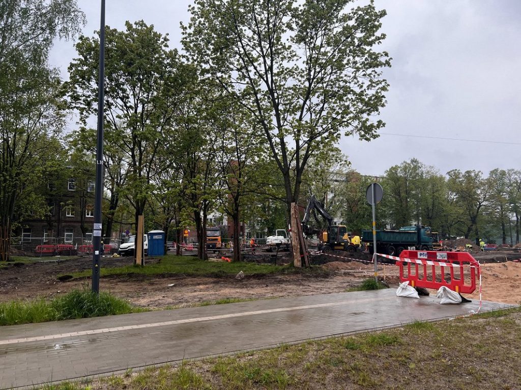 Mobilitātes punkts "Sarkandaugava" (Sliežu iela) - Other commute - construction photos