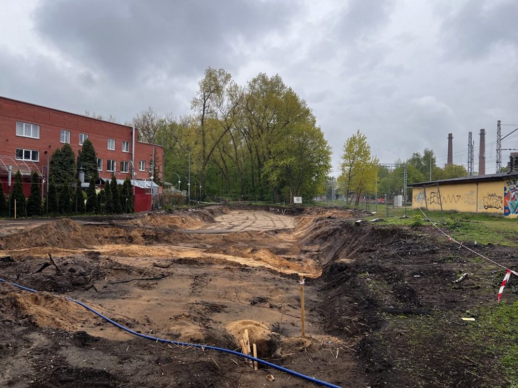 Mobilitātes punkts "Sarkandaugava" (Sliežu iela) - Other commute - construction photos