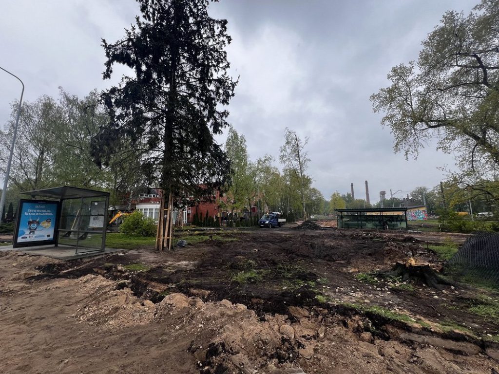 Mobilitātes punkts "Sarkandaugava" (Sliežu iela) - Other commute - construction photos