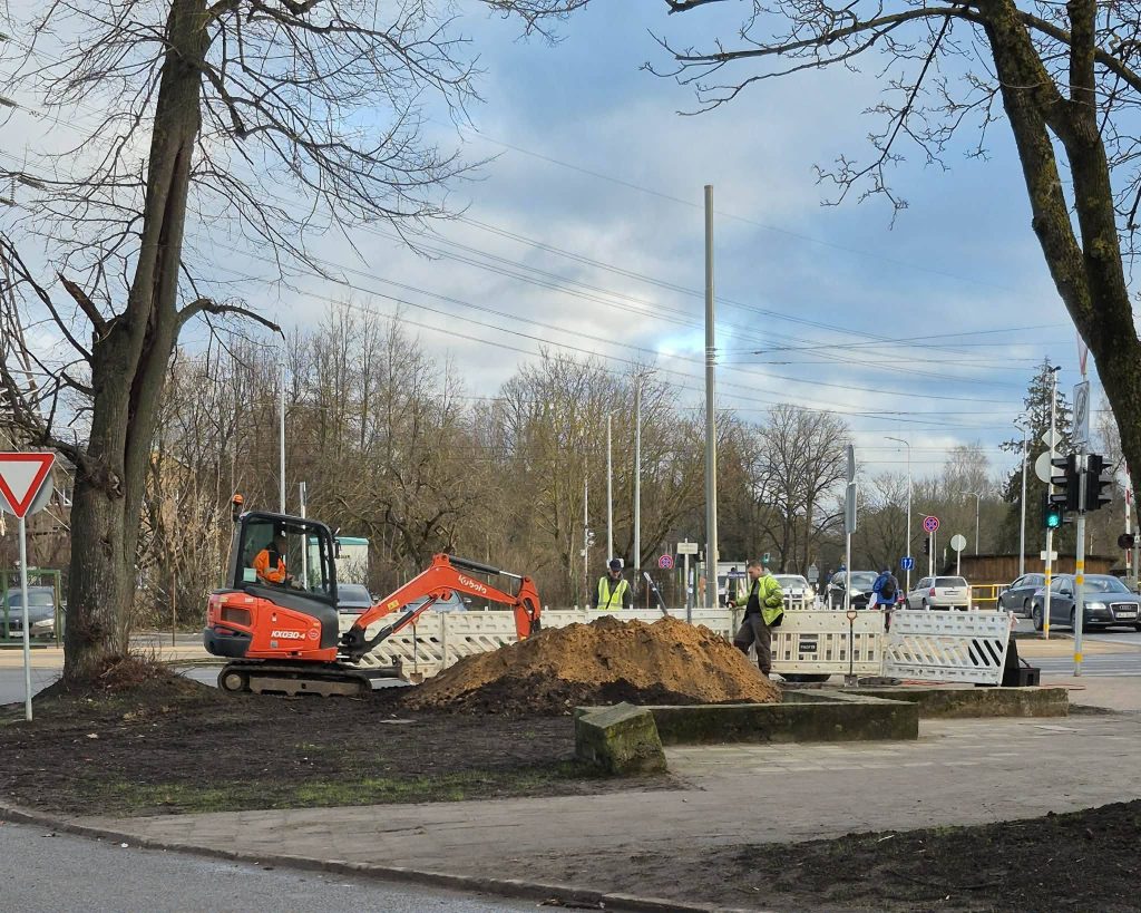 Mobilitātes punkts "Sarkandaugava" (Sliežu iela) - Other commute - construction photos