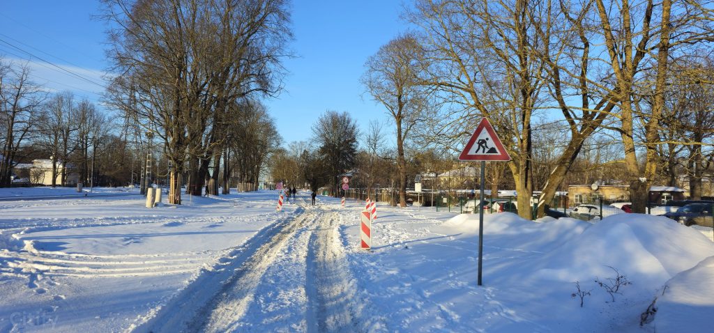 Mobilitātes punkts "Iļģuciems (Slokas iela)" (Slokas iela) - Kelias - statybų nuotraukos