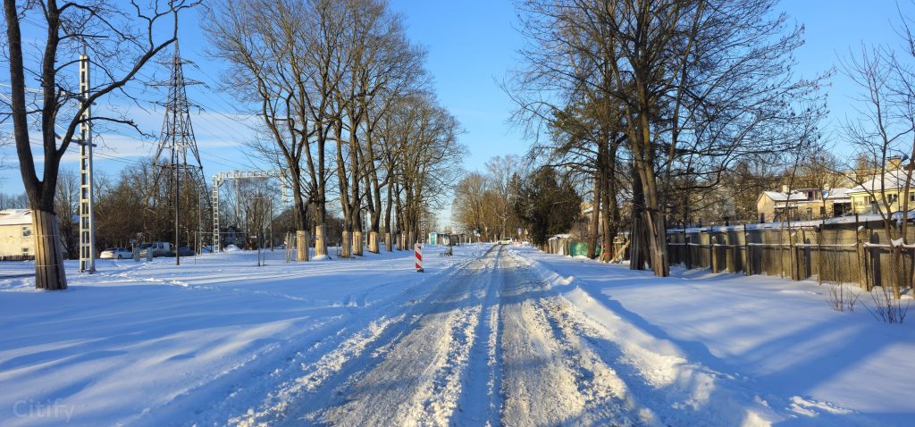 Mobilitātes punkts "Iļģuciems (Slokas iela)" (Slokas iela) - Kelias - statybų nuotraukos