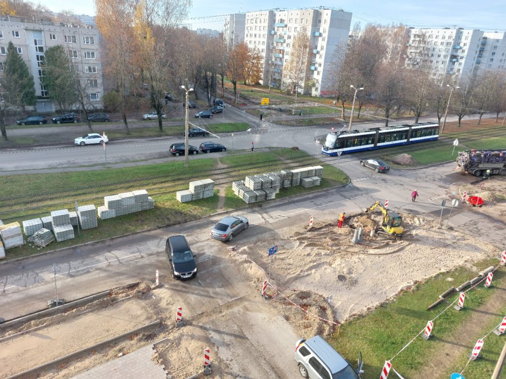 Velosipēdu ceļš Rīga - Babīte - Piņķi (Durbes iela, Jūrmalas gatve, Kurzemes prospekts, Bebru iela, Anniņmuižas bulvāris, Dammes iela, Slokas iela) - Jalgrattatee - ehituse fotod