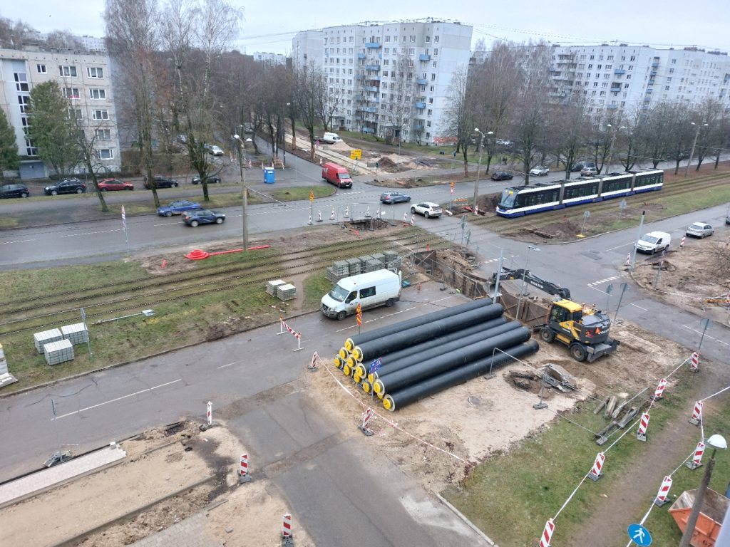 Velosipēdu ceļš Rīga - Babīte - Piņķi (Durbes iela, Jūrmalas gatve, Kurzemes prospekts, Bebru iela, Anniņmuižas bulvāris, Dammes iela, Slokas iela) - Jalgrattatee - ehituse fotod