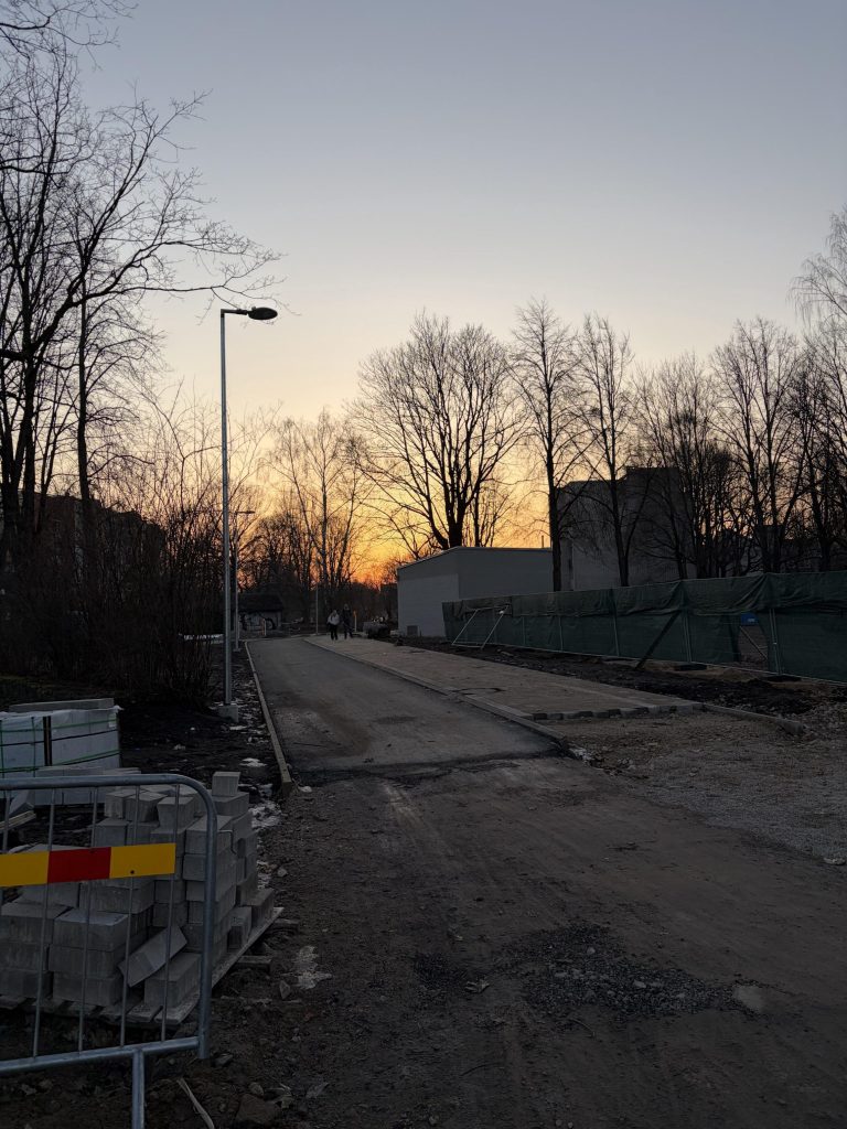 Velosipēdu ceļš Rīga - Babīte - Piņķi (Durbes iela, Jūrmalas gatve, Kurzemes prospekts, Bebru iela, Anniņmuižas bulvāris, Dammes iela, Slokas iela) - Bike path - construction photos