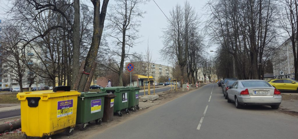 Velosipēdu ceļš Rīga - Babīte - Piņķi (Durbes iela, Jūrmalas gatve, Kurzemes prospekts, Bebru iela, Anniņmuižas bulvāris, Dammes iela, Slokas iela) - Velosipēdu ceļš - būvdarbu attēli