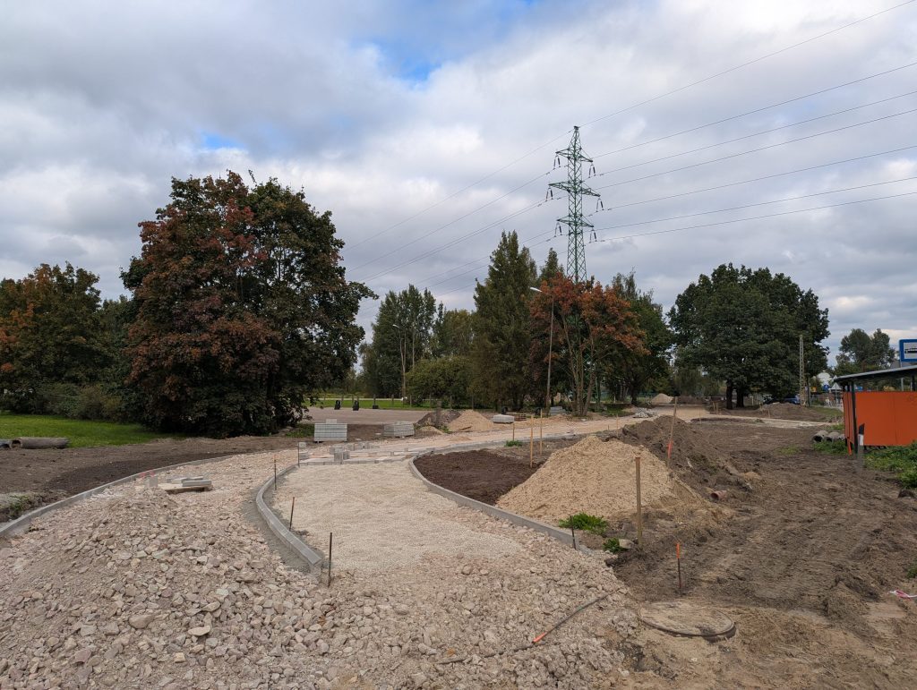 Velosipēdu ceļš Rīga - Ķekava (Mūkusalas iela, Ziepniekkalna iela) - Bike path - construction photos