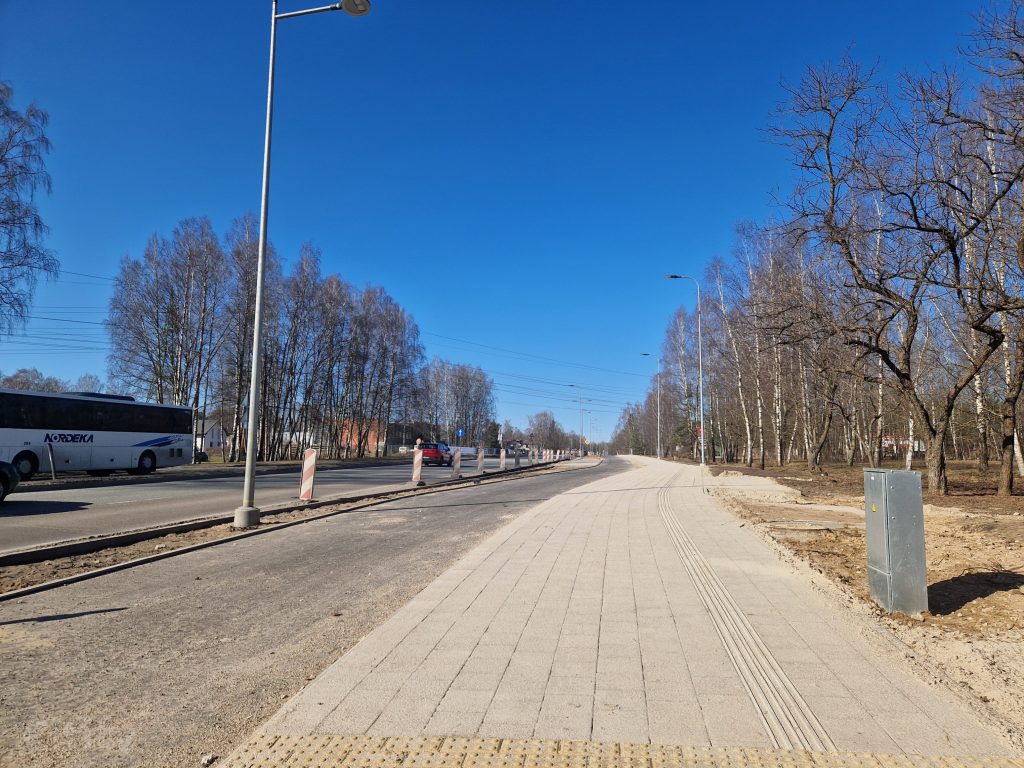 Velosipēdu ceļš Rīga - Ķekava (Mūkusalas iela, Ziepniekkalna iela) - Jalgrattatee - ehituse fotod