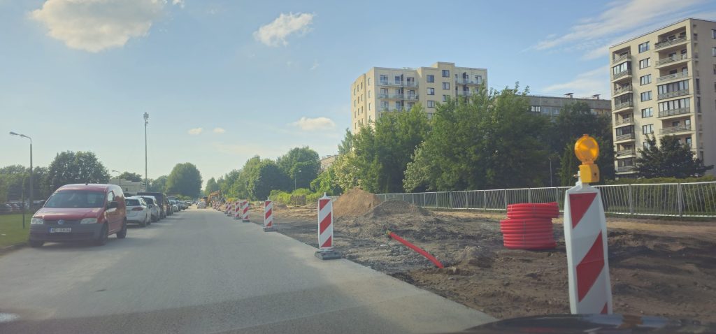 Velosipēdu ceļš Rīga - Ulbroka (Augusta Deglava iela) - Jalgrattatee - ehituse fotod