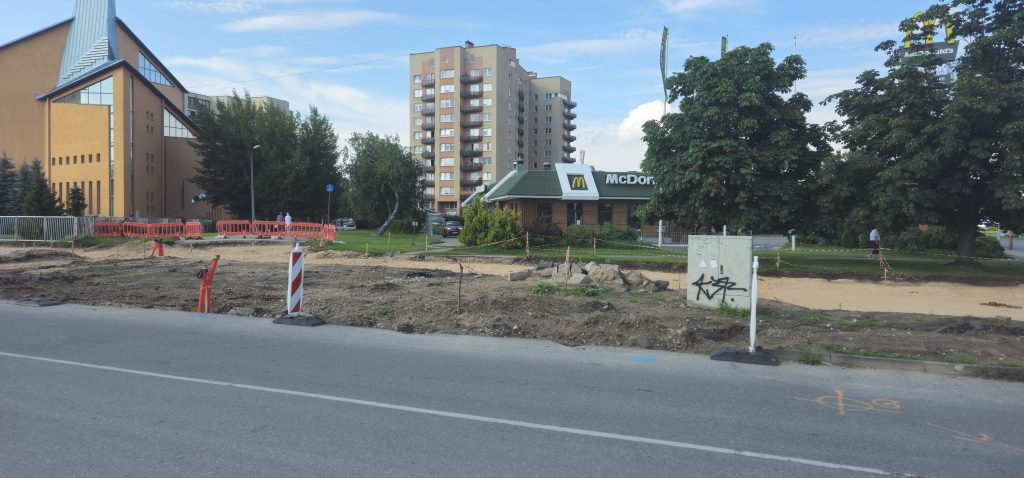 Velosipēdu ceļš Rīga - Ulbroka (Augusta Deglava iela) - Jalgrattatee - ehituse fotod