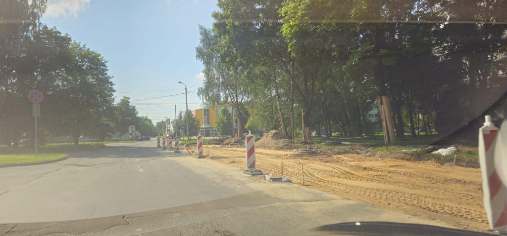 Velosipēdu ceļš Rīga - Ulbroka (Augusta Deglava iela) - Jalgrattatee - ehituse fotod