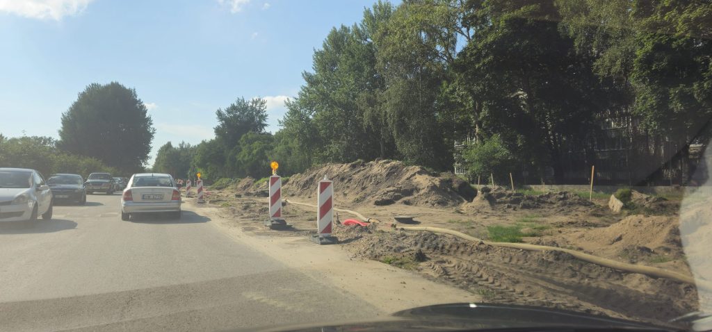 Velosipēdu ceļš Rīga - Ulbroka (Augusta Deglava iela) - Jalgrattatee - ehituse fotod