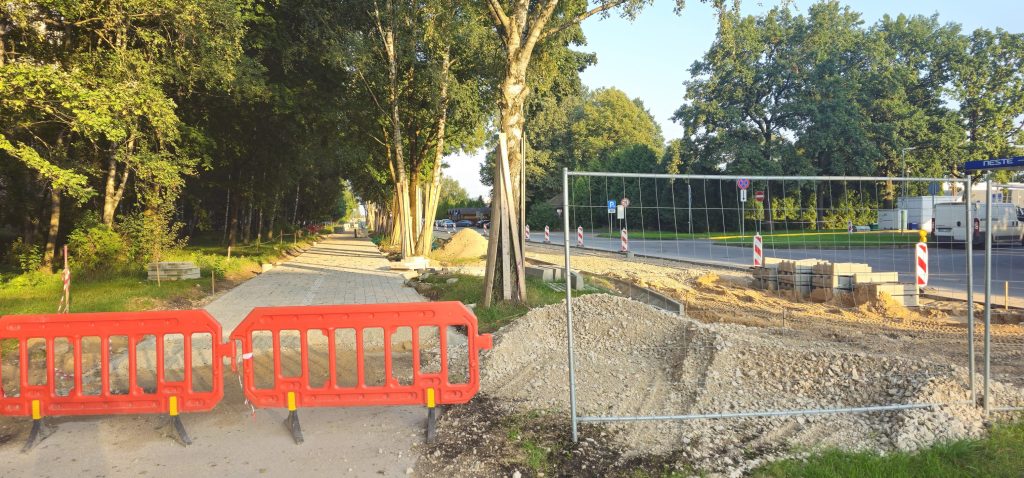 Velosipēdu ceļš Rīga - Ulbroka (Augusta Deglava iela) - Jalgrattatee - ehituse fotod