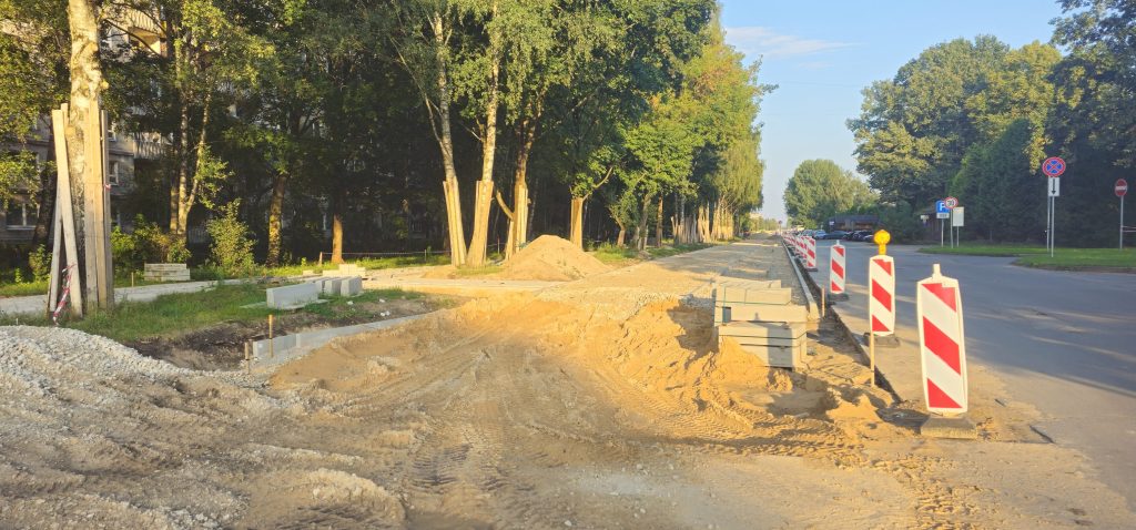 Velosipēdu ceļš Rīga - Ulbroka (Augusta Deglava iela) - Jalgrattatee - ehituse fotod