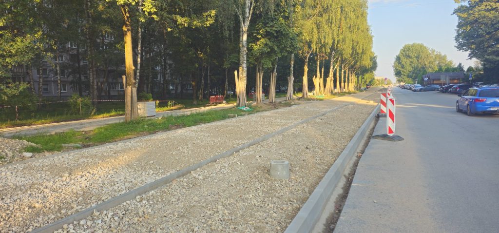 Velosipēdu ceļš Rīga - Ulbroka (Augusta Deglava iela) - Jalgrattatee - ehituse fotod