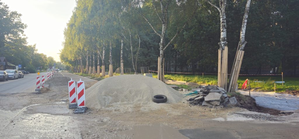 Velosipēdu ceļš Rīga - Ulbroka (Augusta Deglava iela) - Jalgrattatee - ehituse fotod