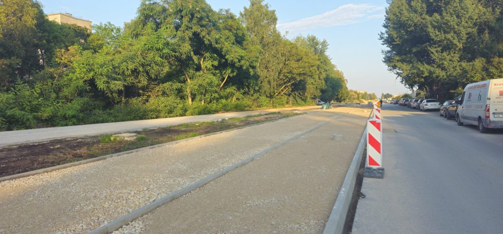 Velosipēdu ceļš Rīga - Ulbroka (Augusta Deglava iela) - Jalgrattatee - ehituse fotod