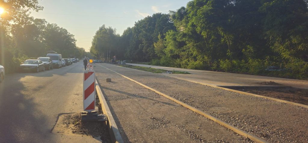 Velosipēdu ceļš Rīga - Ulbroka (Augusta Deglava iela) - Jalgrattatee - ehituse fotod