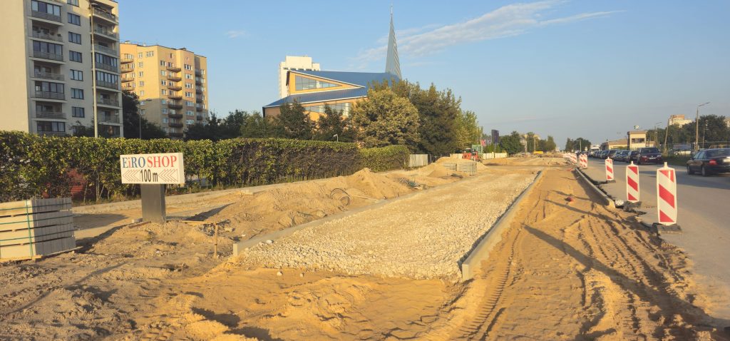 Velosipēdu ceļš Rīga - Ulbroka (Augusta Deglava iela) - Jalgrattatee - ehituse fotod