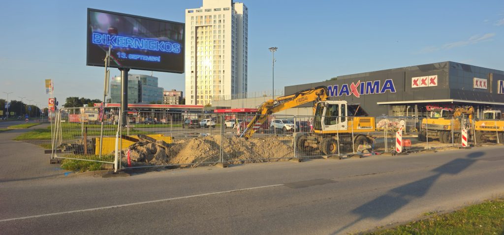 Velosipēdu ceļš Rīga - Ulbroka (Augusta Deglava iela) - Jalgrattatee - ehituse fotod