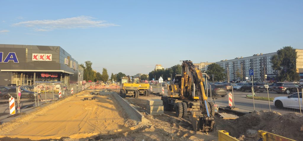 Velosipēdu ceļš Rīga - Ulbroka (Augusta Deglava iela) - Jalgrattatee - ehituse fotod