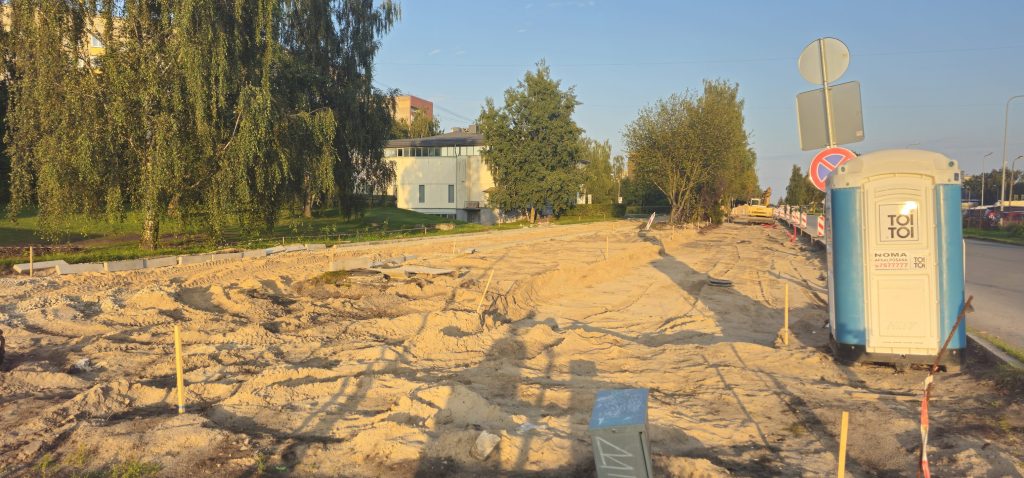 Velosipēdu ceļš Rīga - Ulbroka (Augusta Deglava iela) - Jalgrattatee - ehituse fotod