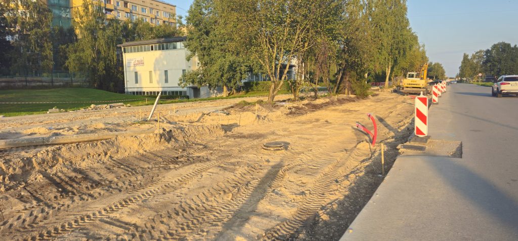 Velosipēdu ceļš Rīga - Ulbroka (Augusta Deglava iela) - Jalgrattatee - ehituse fotod