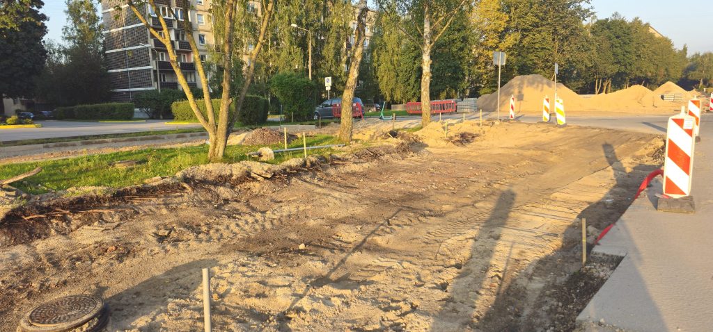 Velosipēdu ceļš Rīga - Ulbroka (Augusta Deglava iela) - Jalgrattatee - ehituse fotod