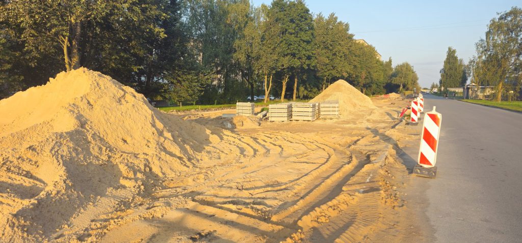 Velosipēdu ceļš Rīga - Ulbroka (Augusta Deglava iela) - Jalgrattatee - ehituse fotod