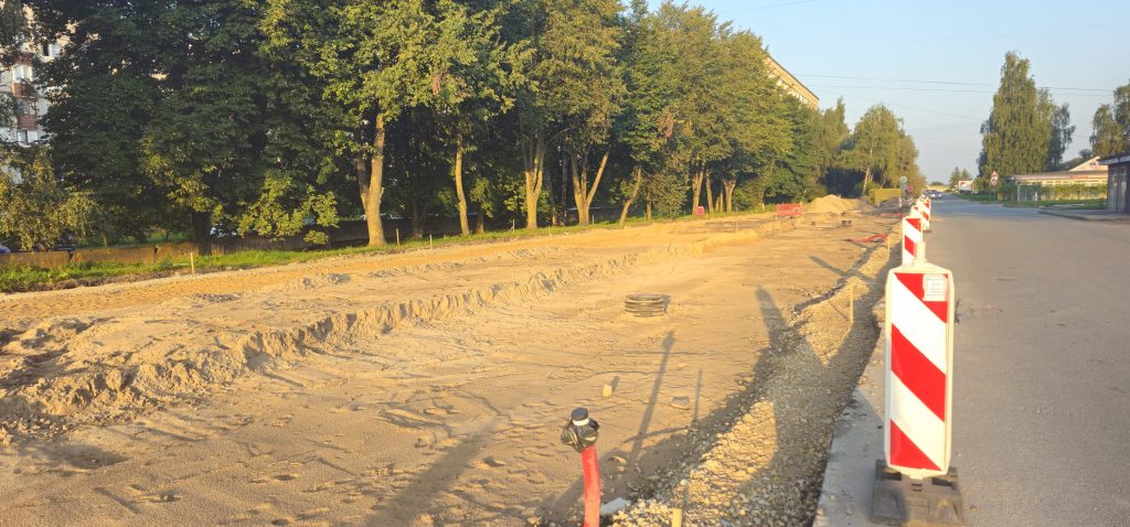 Velosipēdu ceļš Rīga - Ulbroka (Augusta Deglava iela) - Jalgrattatee - ehituse fotod