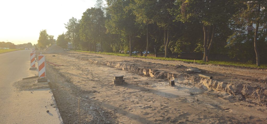 Velosipēdu ceļš Rīga - Ulbroka (Augusta Deglava iela) - Jalgrattatee - ehituse fotod