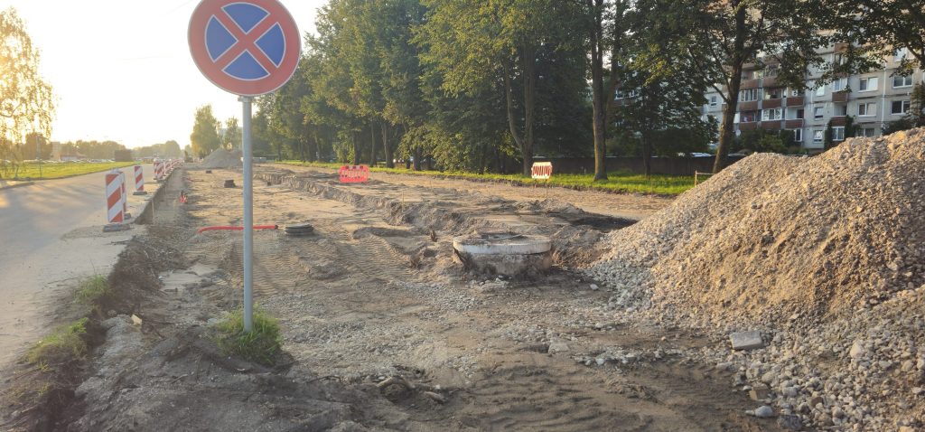 Velosipēdu ceļš Rīga - Ulbroka (Augusta Deglava iela) - Jalgrattatee - ehituse fotod