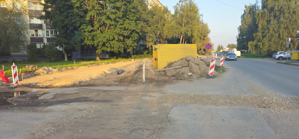 Velosipēdu ceļš Rīga - Ulbroka (Augusta Deglava iela) - Jalgrattatee - ehituse fotod