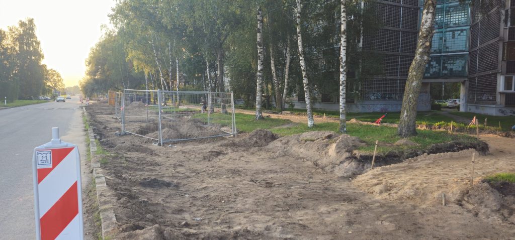 Velosipēdu ceļš Rīga - Ulbroka (Augusta Deglava iela) - Jalgrattatee - ehituse fotod