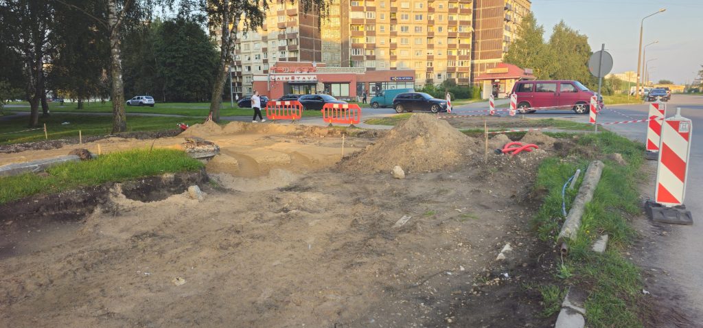 Velosipēdu ceļš Rīga - Ulbroka (Augusta Deglava iela) - Jalgrattatee - ehituse fotod