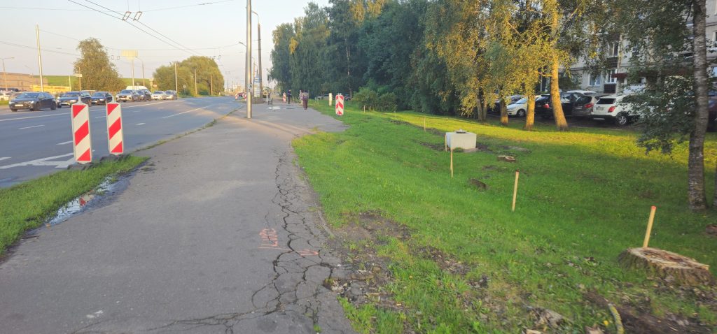 Velosipēdu ceļš Rīga - Ulbroka (Augusta Deglava iela) - Jalgrattatee - ehituse fotod