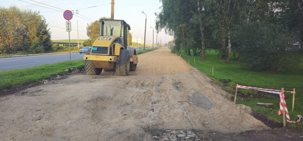 Velosipēdu ceļš Rīga - Ulbroka (Augusta Deglava iela) - Jalgrattatee - ehituse fotod