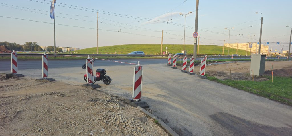 Velosipēdu ceļš Rīga - Ulbroka (Augusta Deglava iela) - Jalgrattatee - ehituse fotod