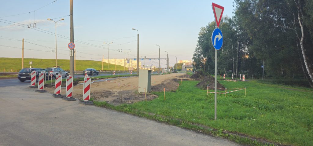 Velosipēdu ceļš Rīga - Ulbroka (Augusta Deglava iela) - Jalgrattatee - ehituse fotod