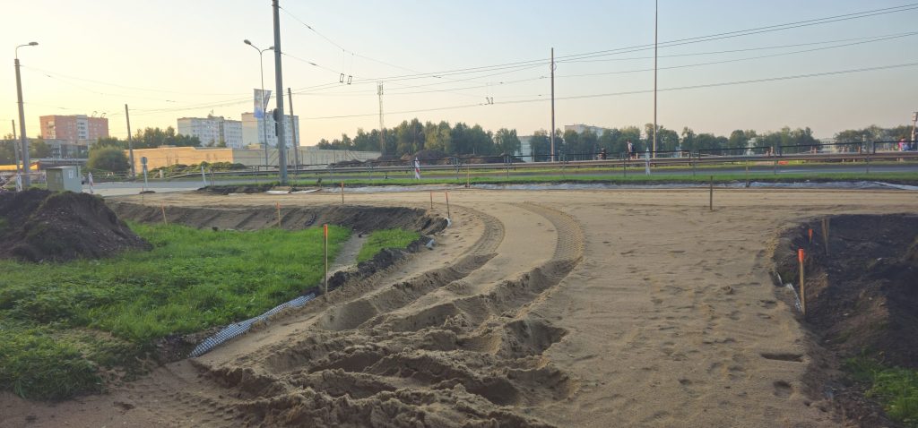 Velosipēdu ceļš Rīga - Ulbroka (Augusta Deglava iela) - Jalgrattatee - ehituse fotod