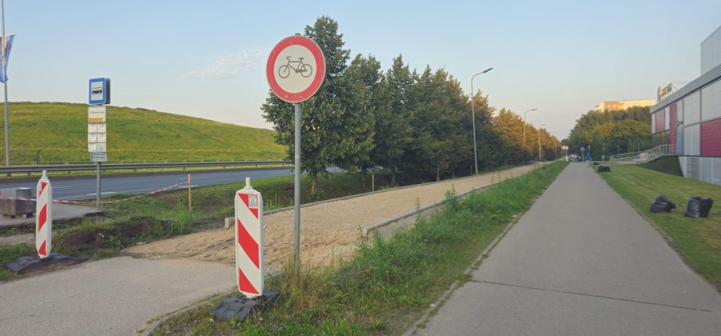Velosipēdu ceļš Rīga - Ulbroka (Augusta Deglava iela) - Jalgrattatee - ehituse fotod