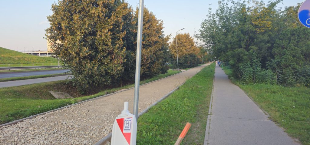 Velosipēdu ceļš Rīga - Ulbroka (Augusta Deglava iela) - Jalgrattatee - ehituse fotod